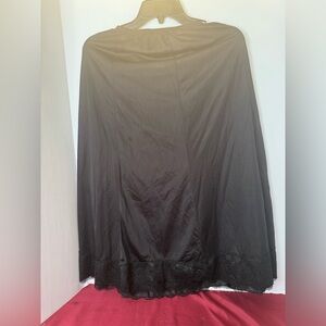 Vintage Black with Lace Trim Dixie Belle Slip Size Medium Length 31